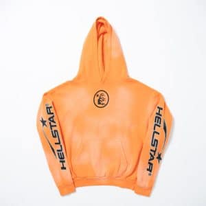 Hellstar Fire Orange Hoodie