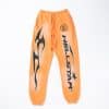 Hellstar Orange Fire Sweatpants