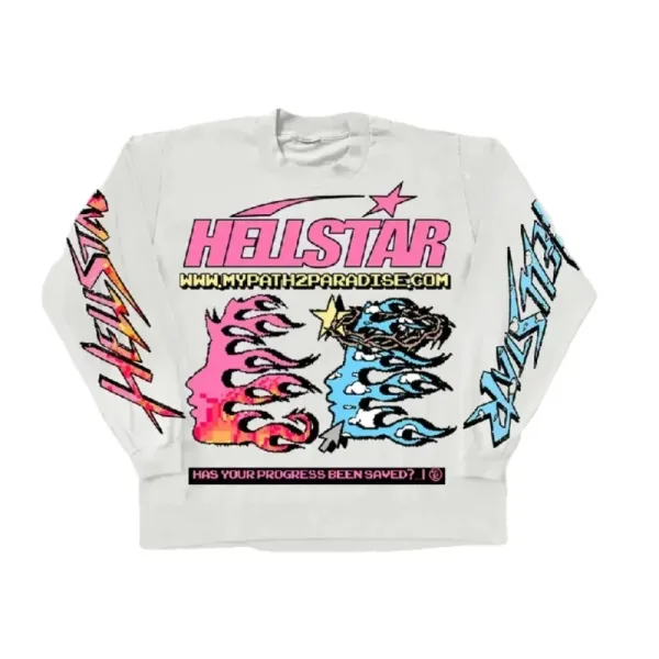 Hellstar Pixel Long Sleeve Shirt